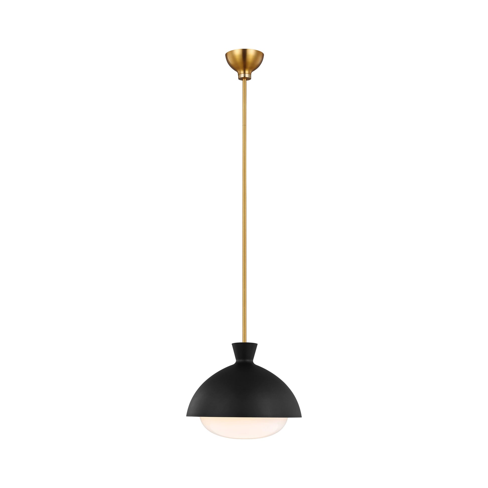 Lucerne Pendant Light in Midnight Black (Large).