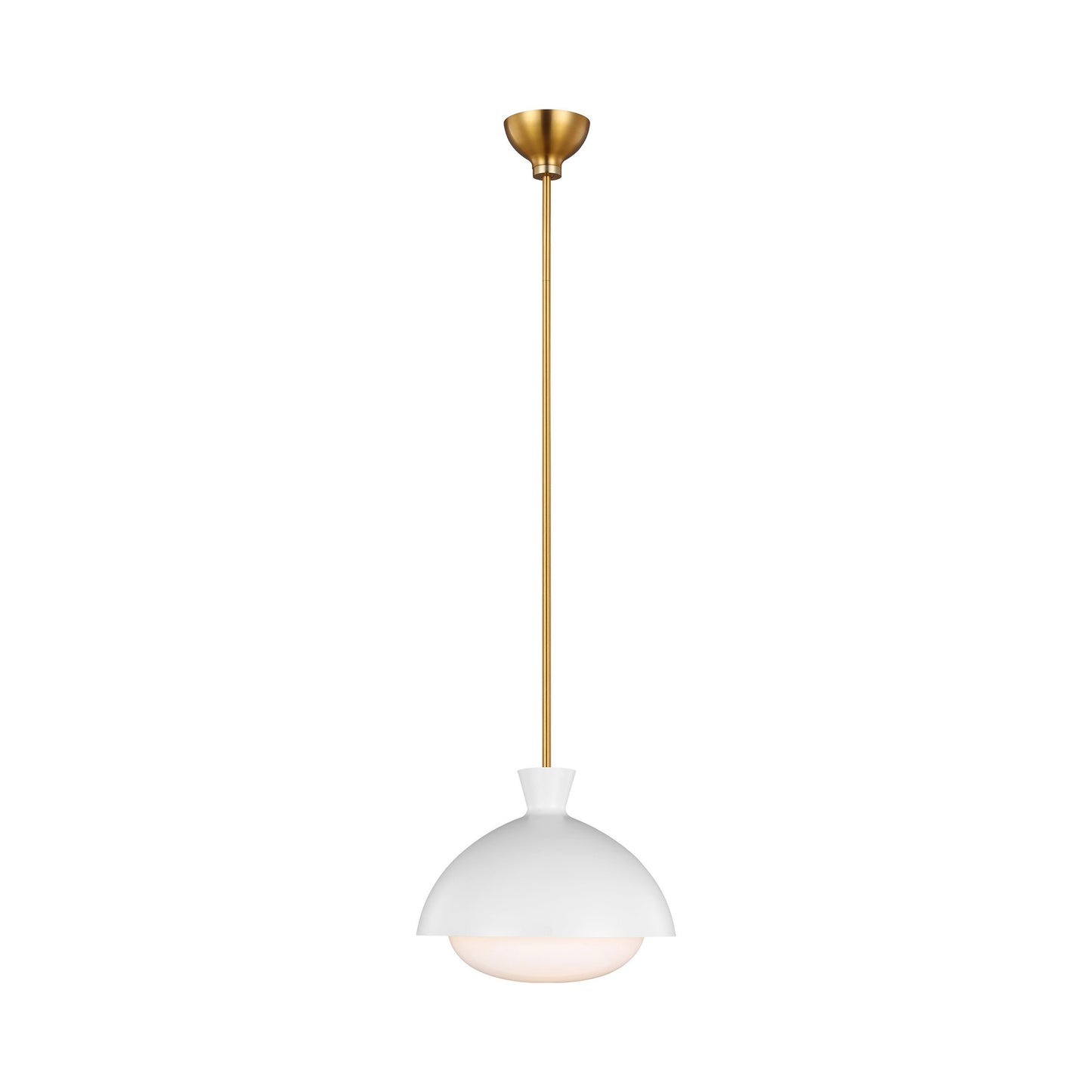 Lucerne Pendant Light in Matte White (Large).