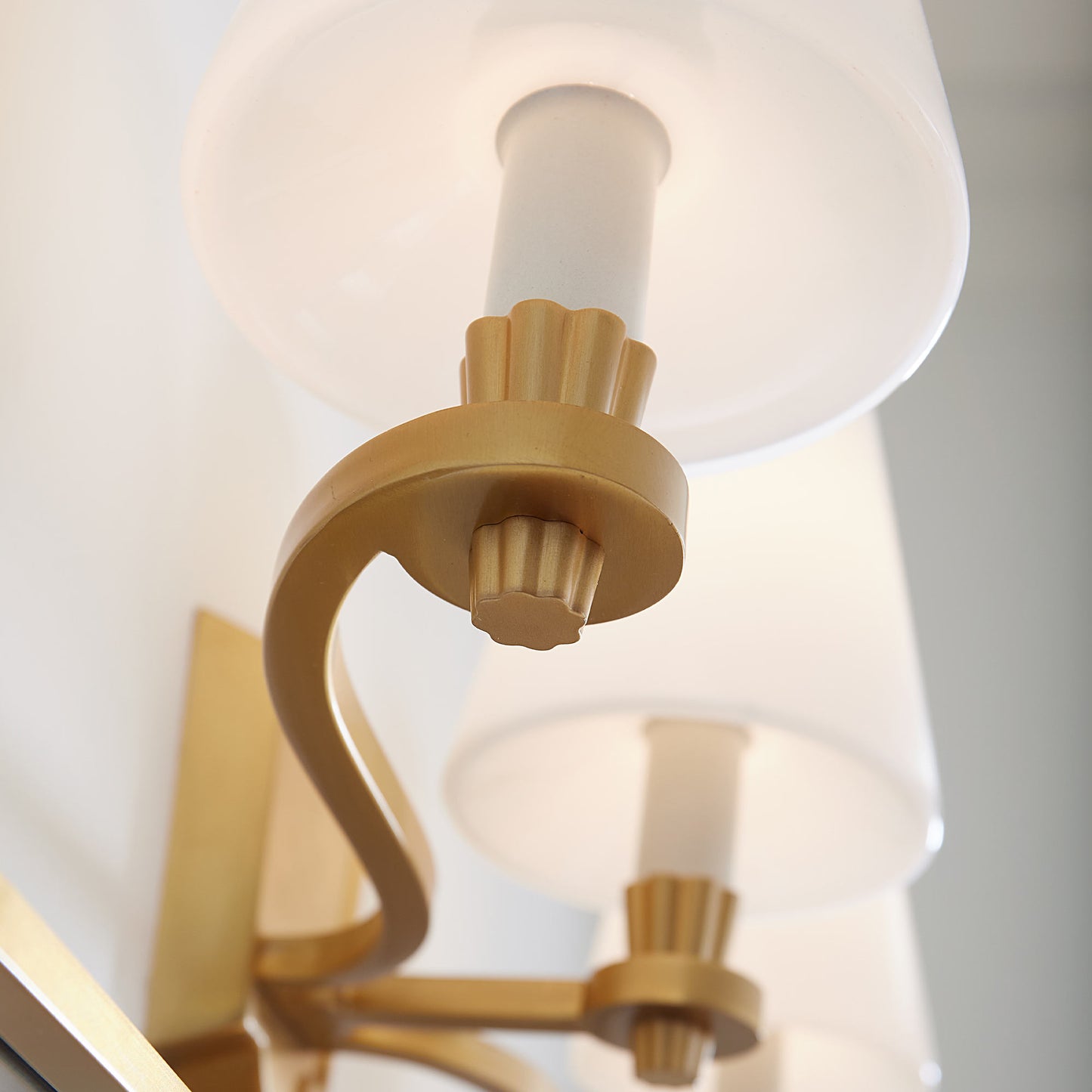 Paisley Bath Wall Light in Detail.