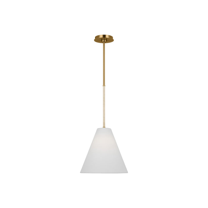 Remy Pendant Light in Burnished Brass (Small).