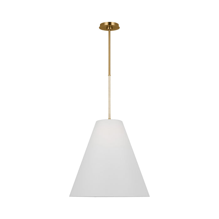 Remy Pendant Light in Burnished Brass (Large).
