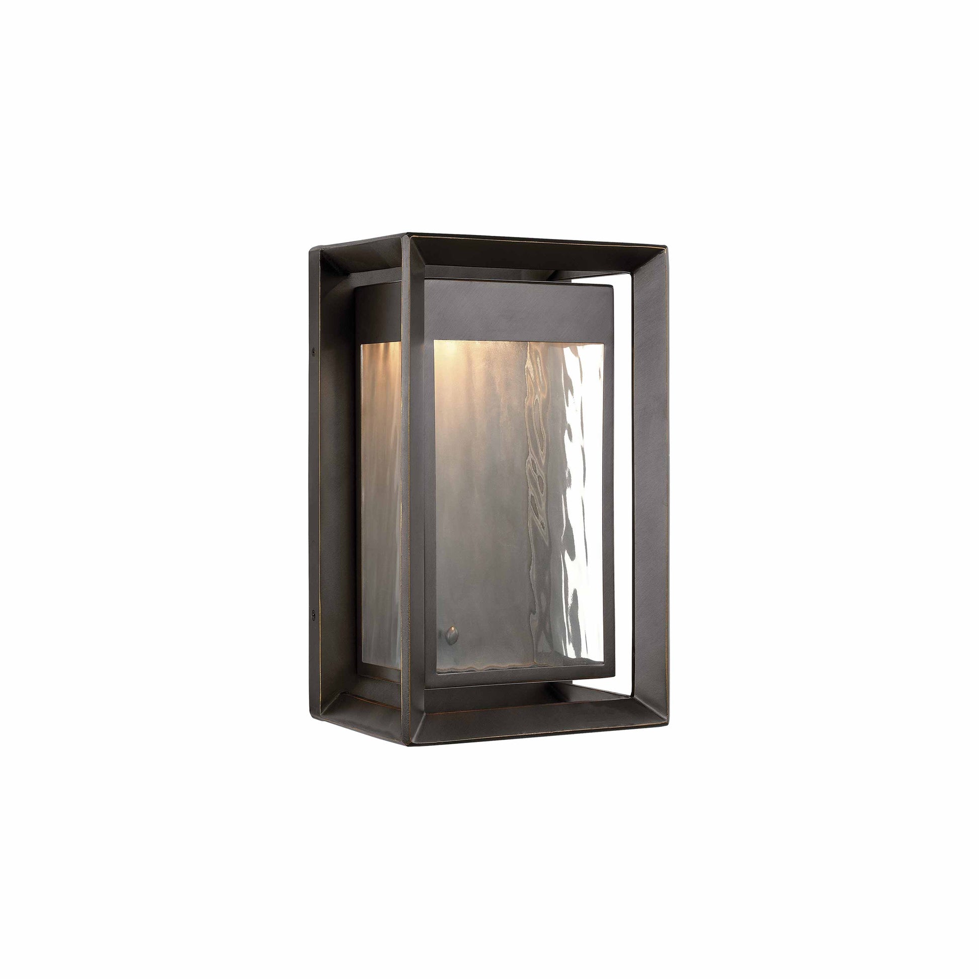 Urbandale Outdoor LED Wall Light in Antique Bronze (Medium).
