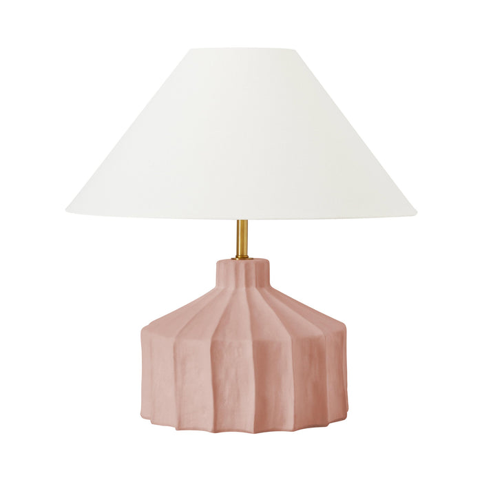 Veneto LED Table Lamp in Dusty Rose (Medium).