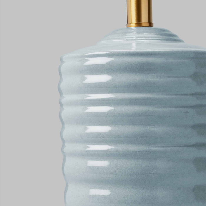 Waveland LED Table Lamp in Detail.