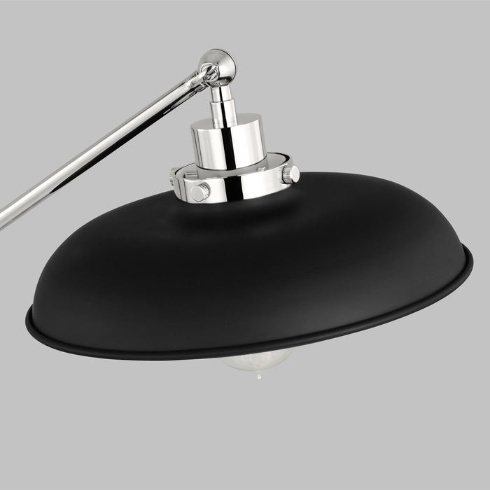 Wellfleet Wide LED Desk Lamp in Detail.