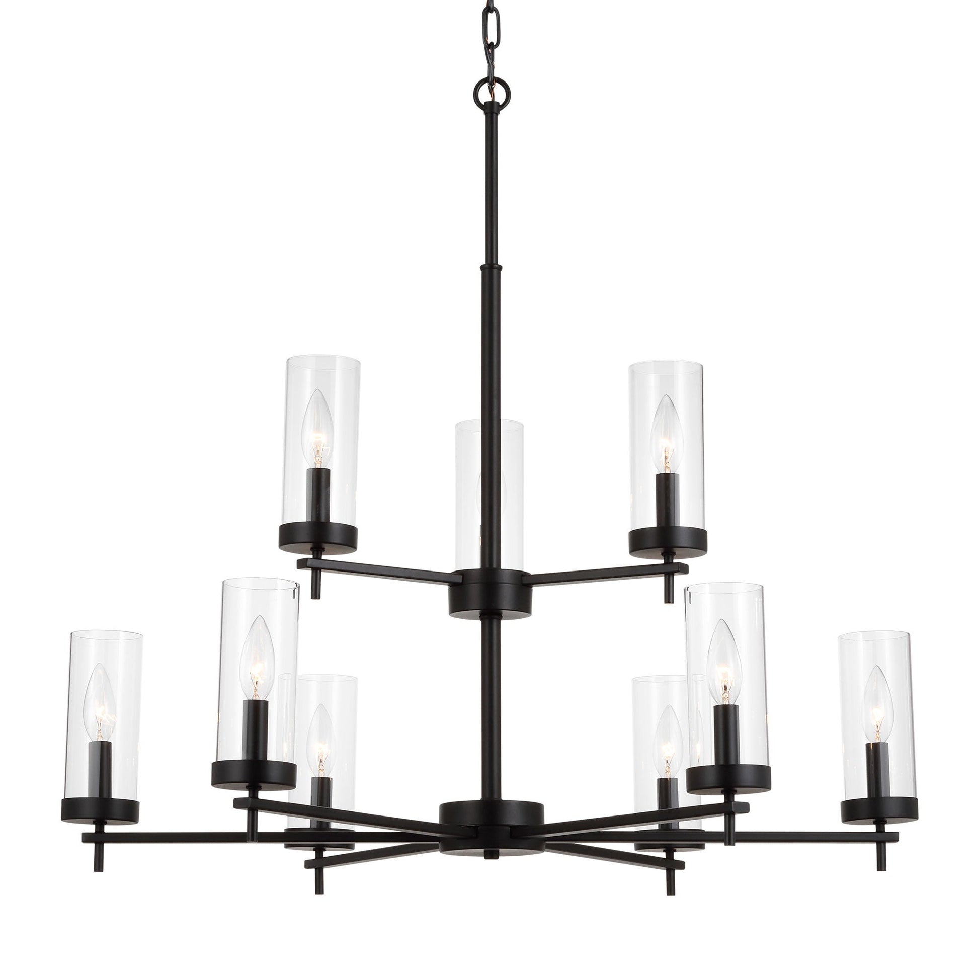 Zire Multi Tiered Chandelier in Detail.