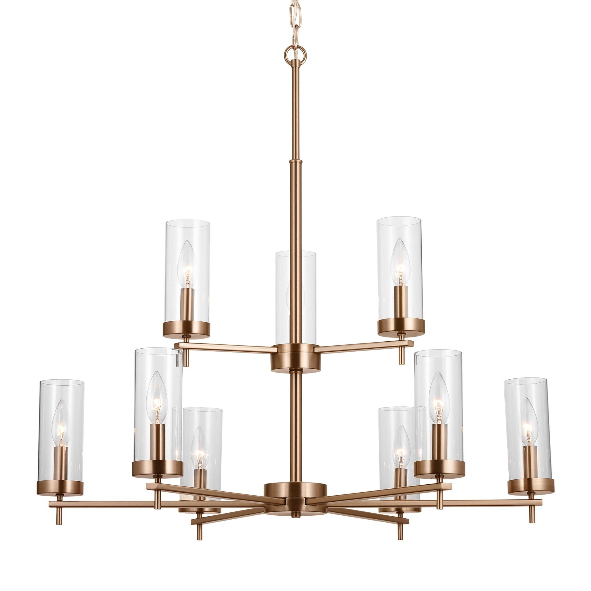 Zire Multi Tiered Chandelier in Detail.