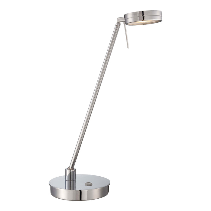 George's Reading Room P4306 LED Pharmacy Table Lamp in Chrome.