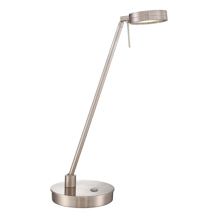 George's Reading Room P4306 LED Pharmacy Table Lamp in Brushed Nickel.