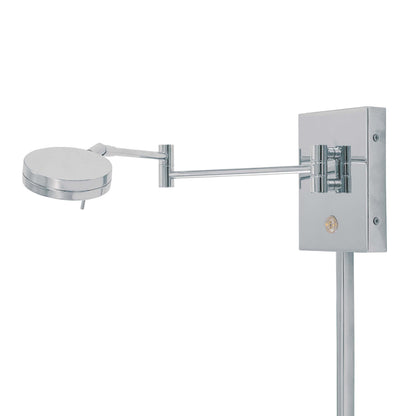 George's Reading Room P4308 LED Swing Arm Wall Light in Detail.