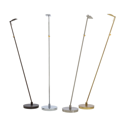 George's Reading Room P4324 LED Pharmacy Floor Lamp in multicolor.