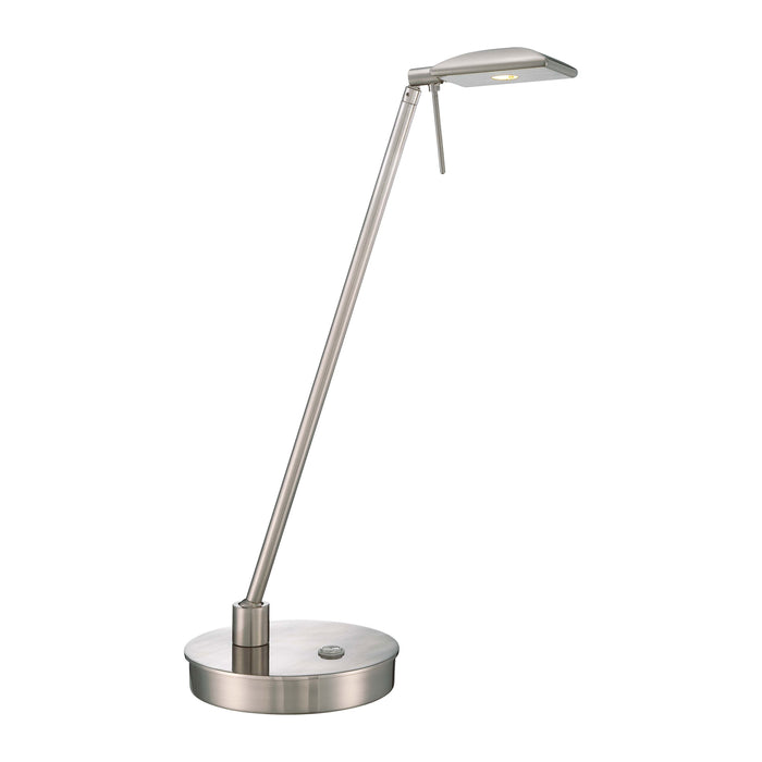 George's Reading Room P4326 LED Pharmacy Table Lamp in Brushed Nickel.