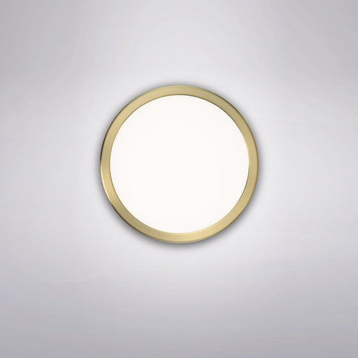 Geos LED Round Low-Profile Flush Mount Light in Detail.
