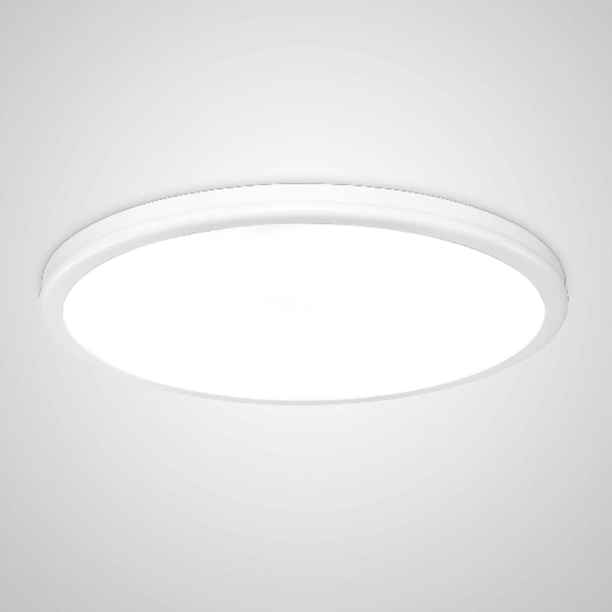 Geos LED Round Low-Profile Flush Mount Light in Detail.