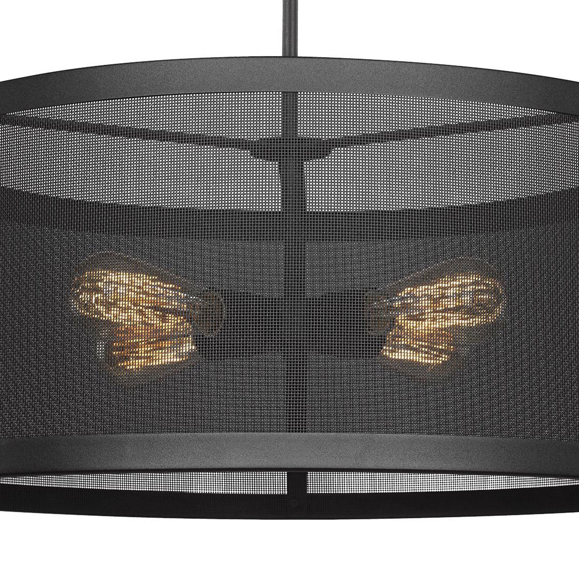 Gereon Drum Pendant Light in Detail.