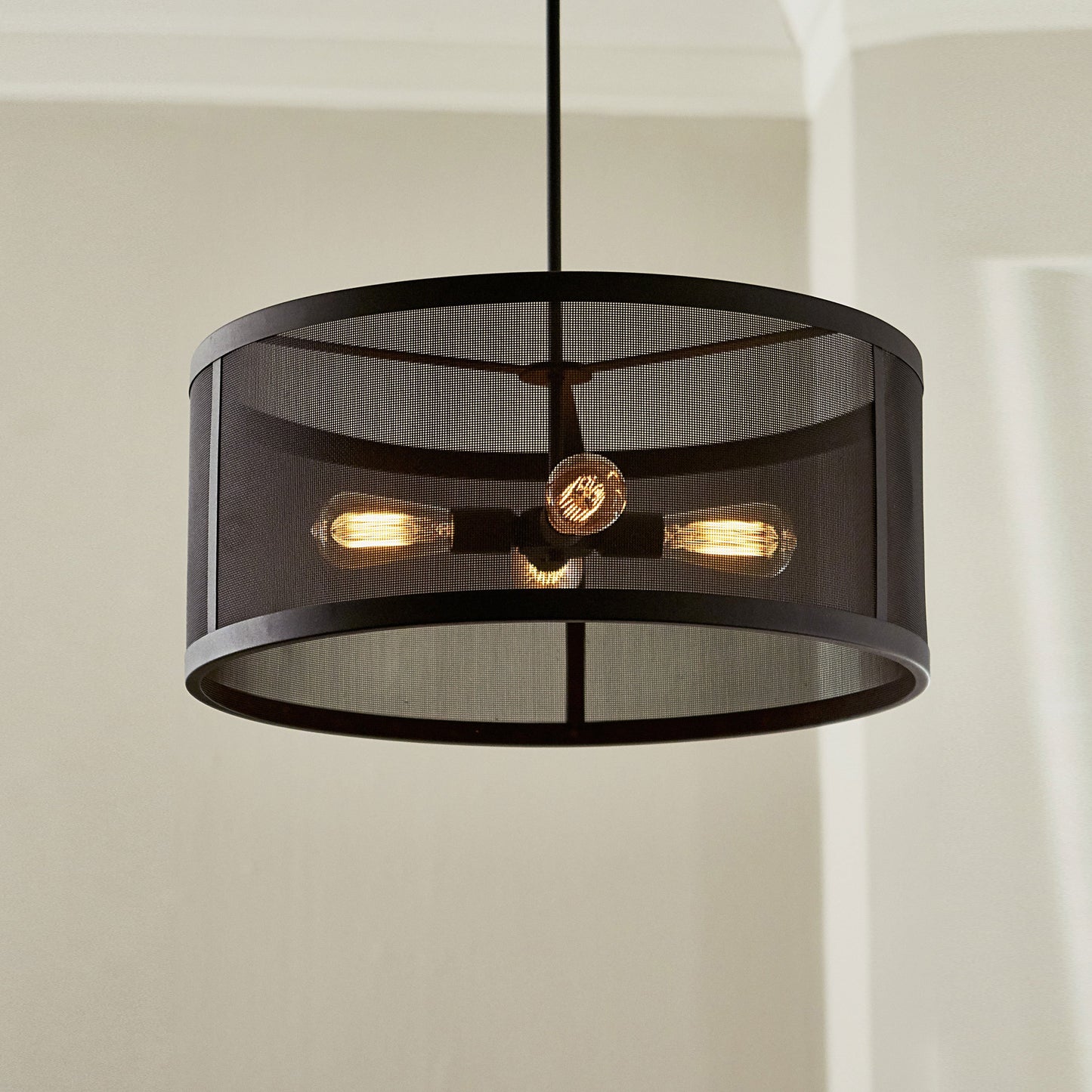 Gereon Drum Pendant Light in Detail.