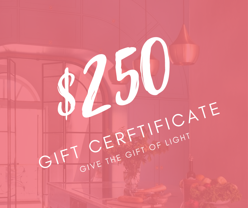 City Lights Gift Certificate.