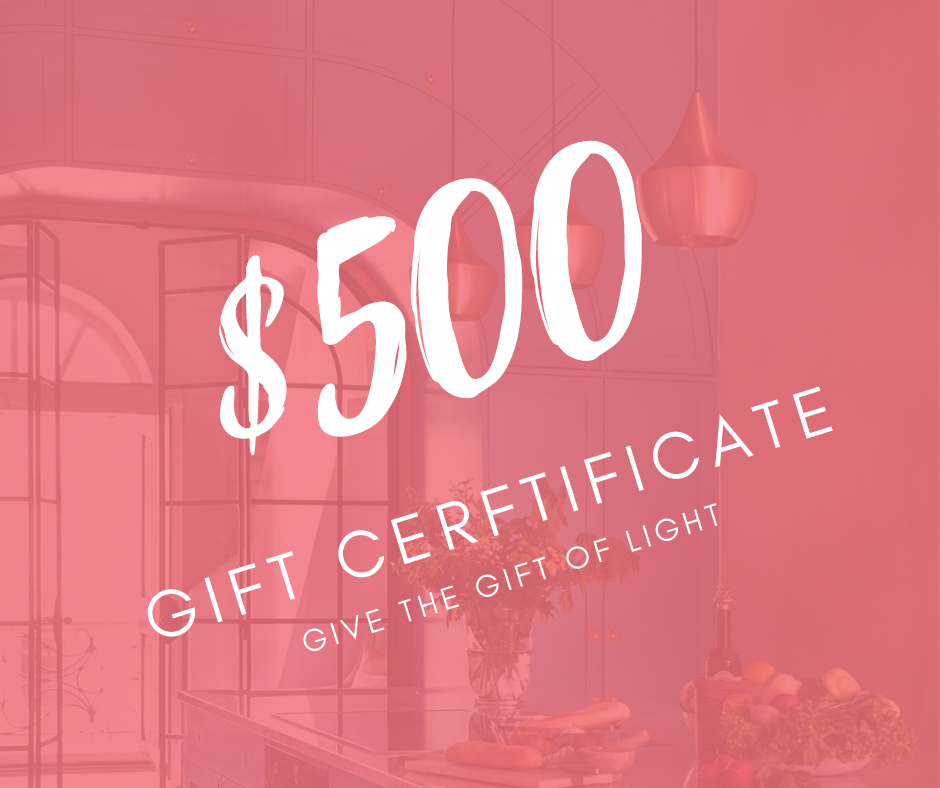 City Lights Gift Certificate.