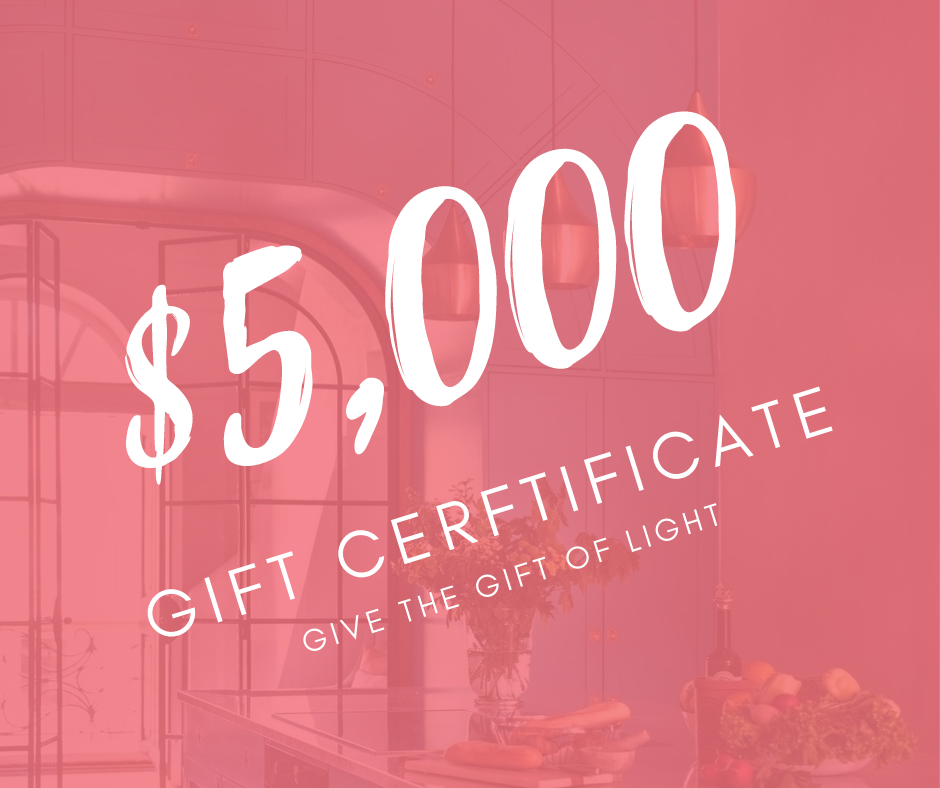 City Lights Gift Certificate.