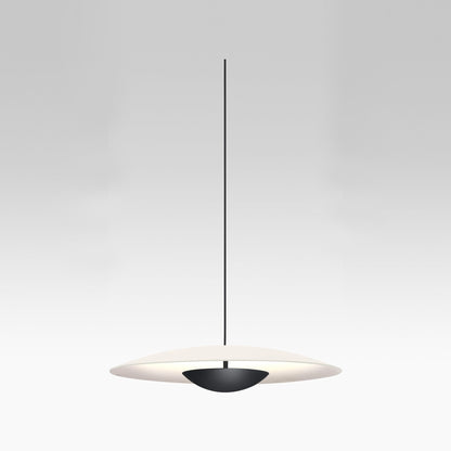 Ginger LED Pendant Light in White/White (Small)/TRIAC Dimmer.