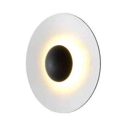 Ginger LED Wall Light in Black/White/X-Large/Dual Dimmer.