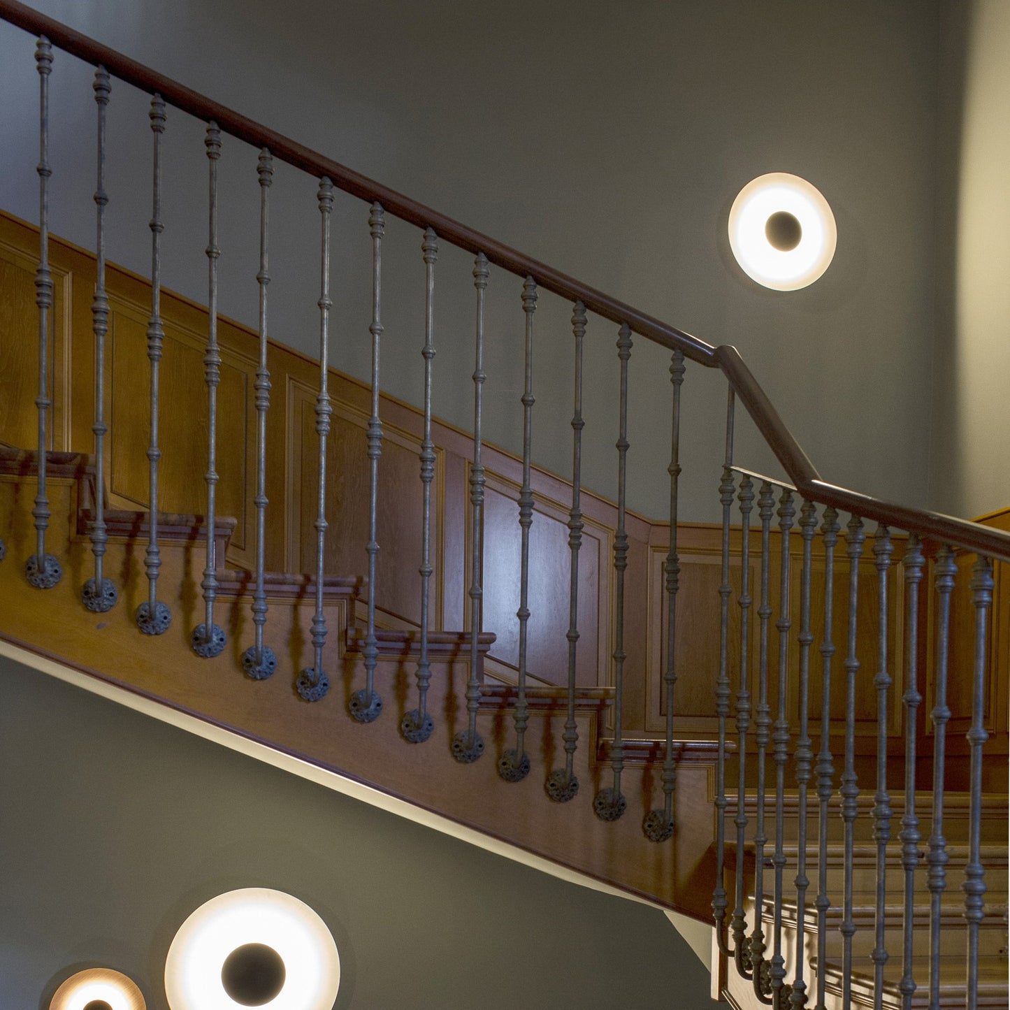 Ginger LED Wall Light in living room.