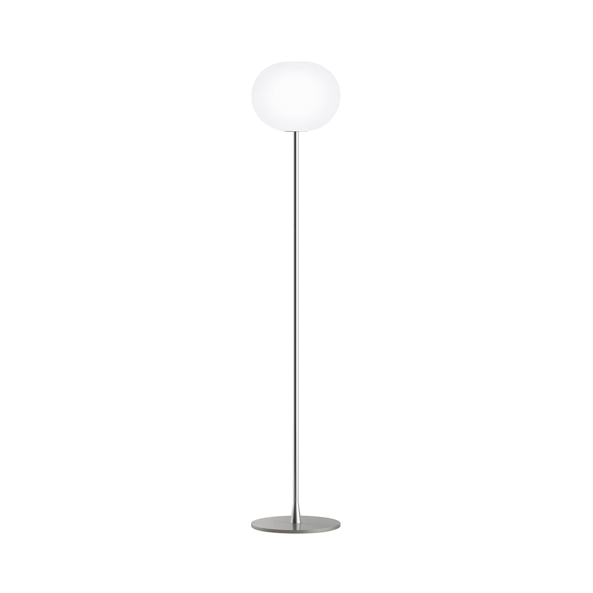 Glo-Ball F Floor Lamp Medium / Chrome.