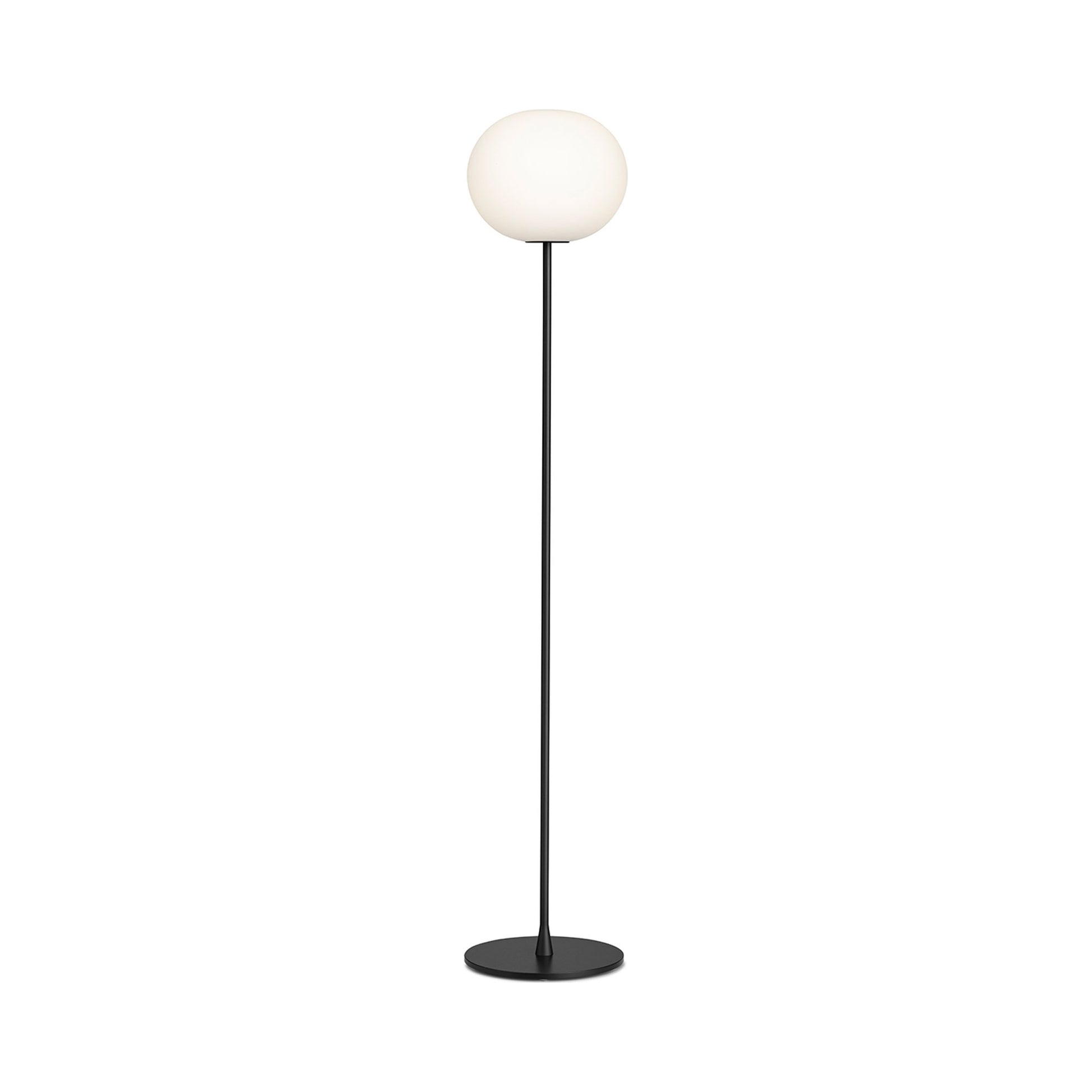 Glo-Ball F Floor Lamp Medium / Matte Black.