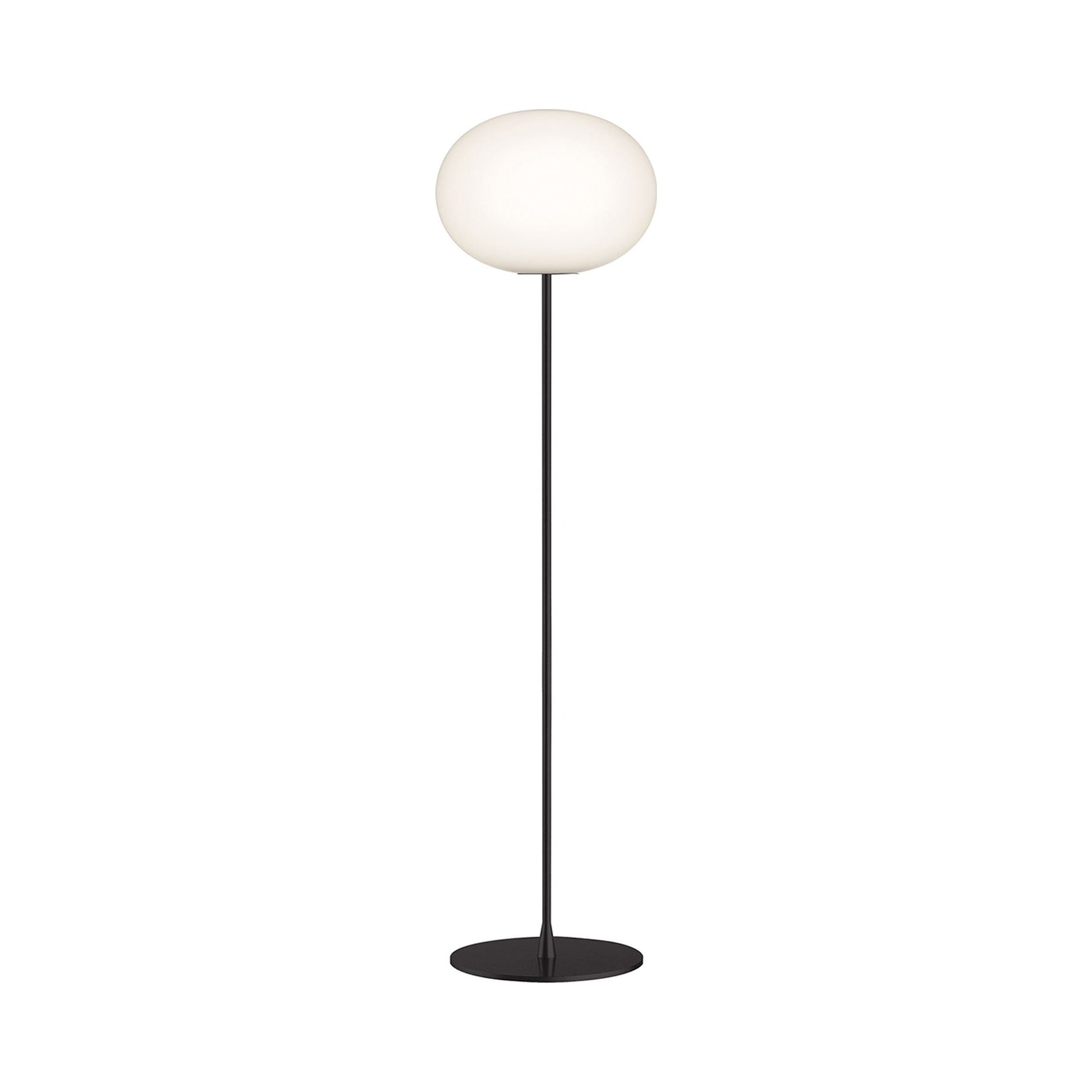 Glo-Ball F Floor Lamp Large / Matte Black.