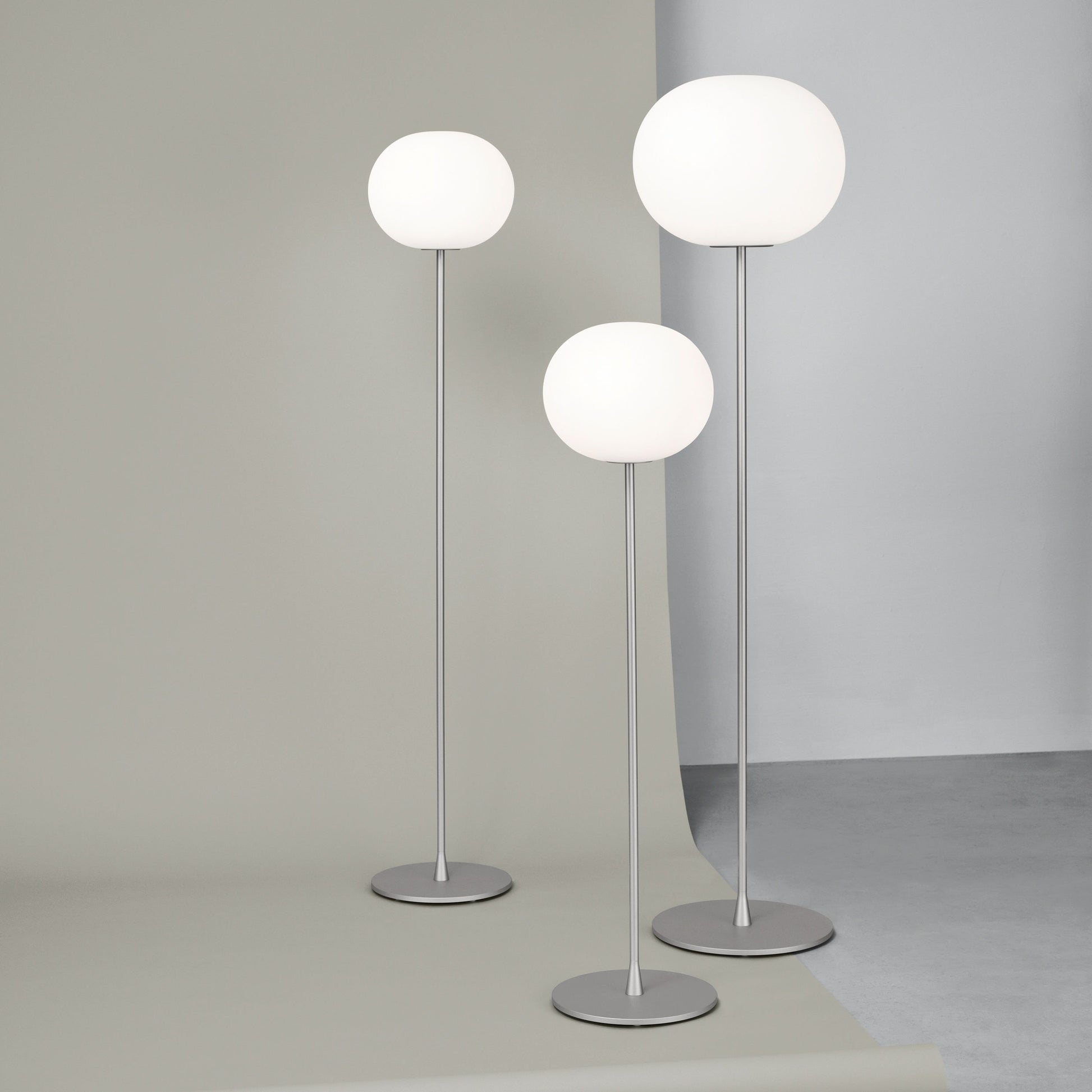 Glo-Ball F Floor Lamp Grouping