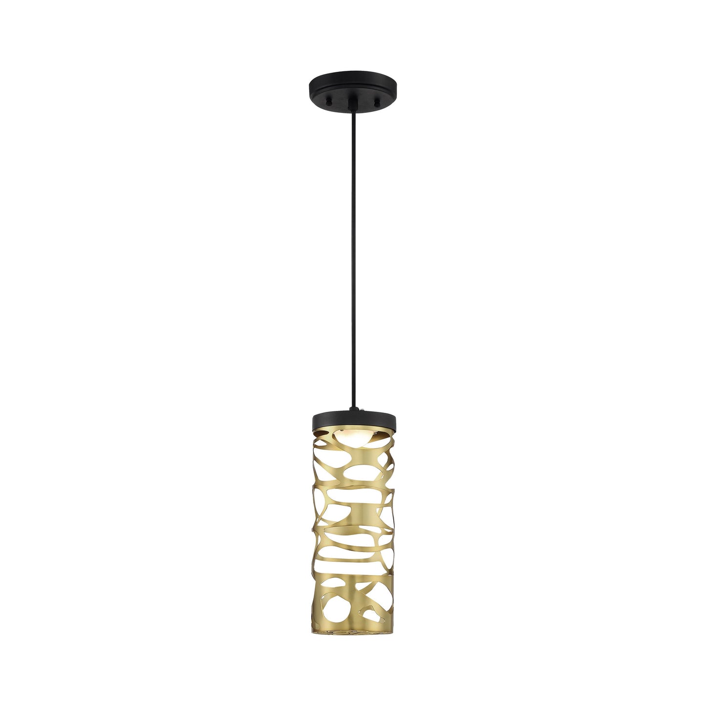 Golden Eclipse LED Mini Pendant Light.