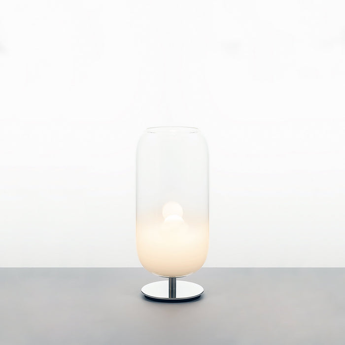 Gople Mini Table Lamp in White.