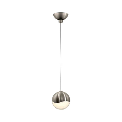 Grapes® LED Pendant Light in Micro-Dome/Satin Nickel (Small).