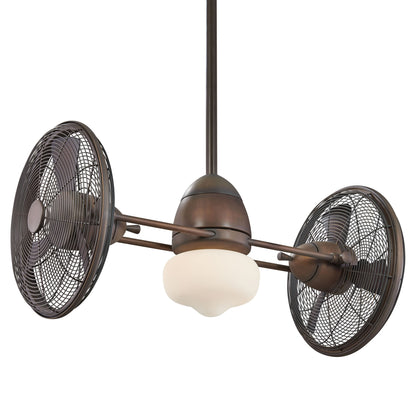 Gyro Ceiling Fan in Restoration Bronze/LED.