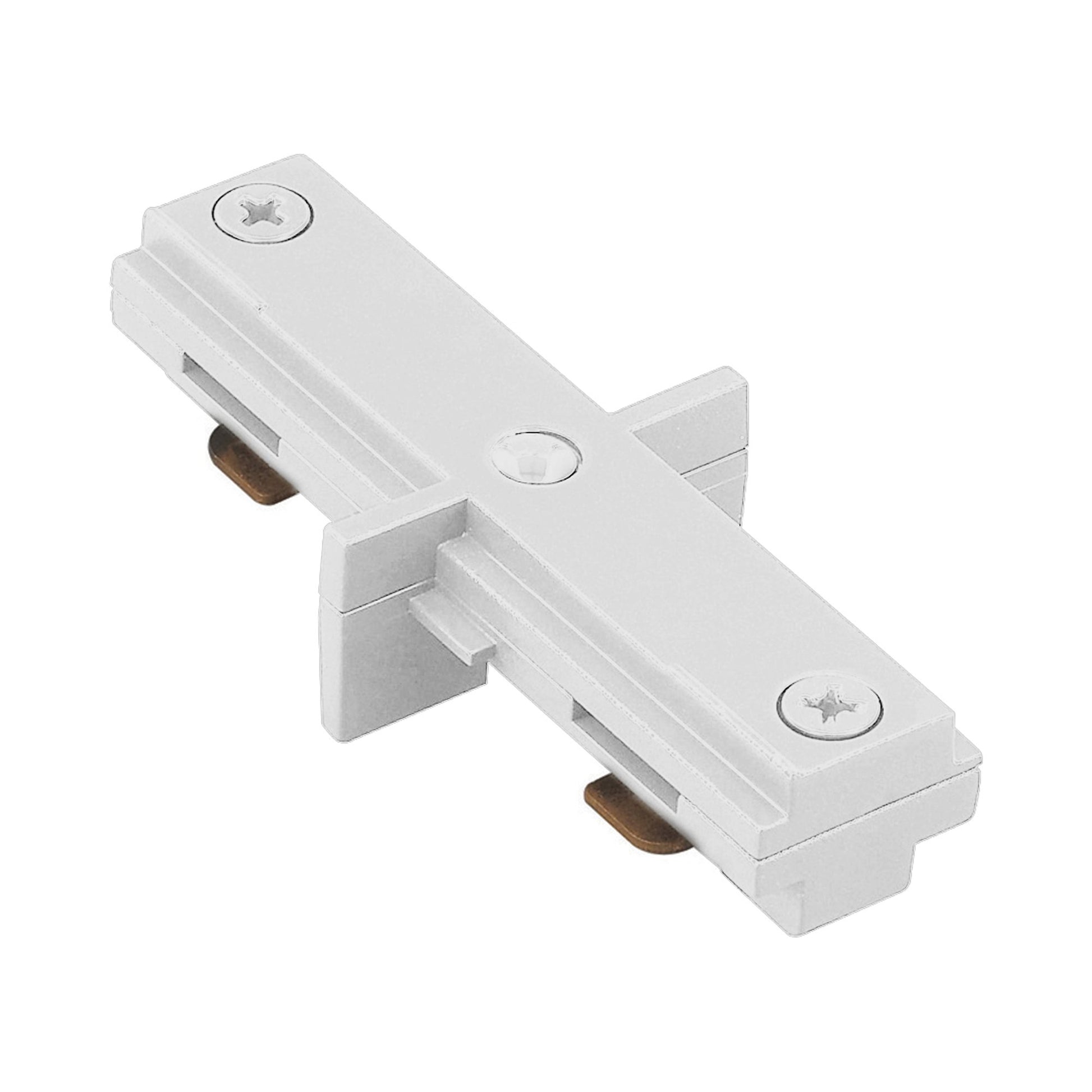 H/J/L/J2 Track "I" Dead-End Connector in White (H Track).