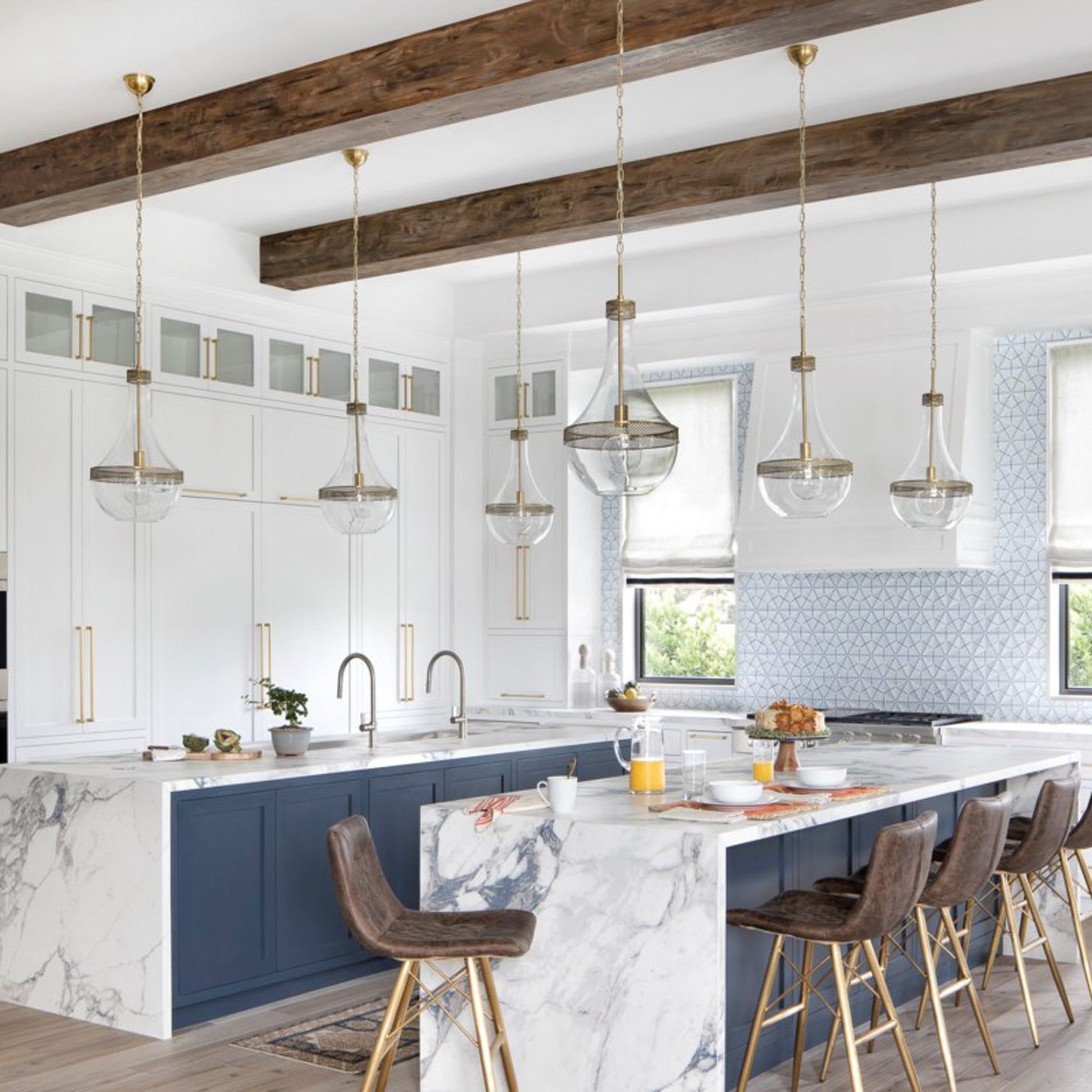 Hagen Pendant Light in dining room.