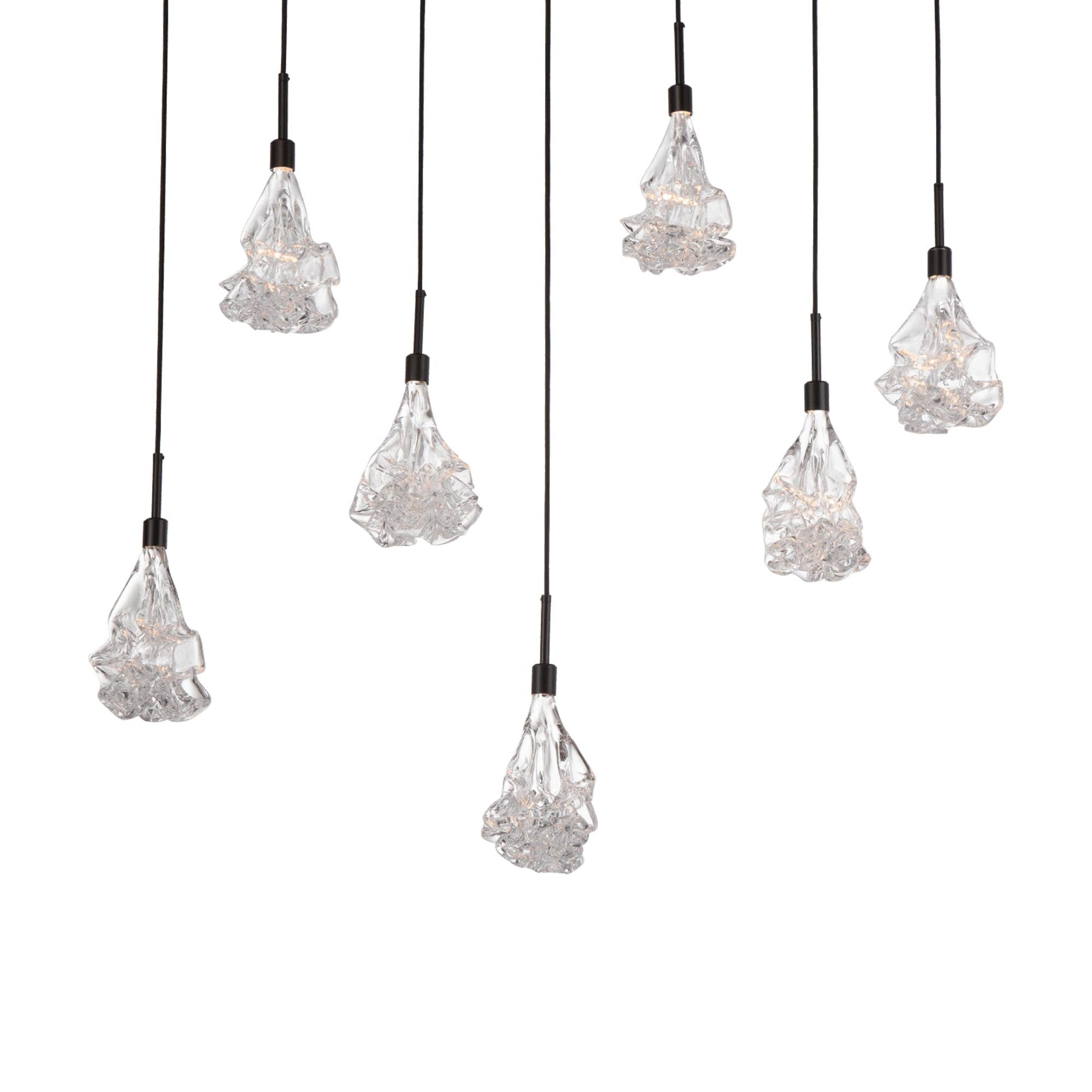 Blossom LED Linear Multi Light Pendant Light in Detail.