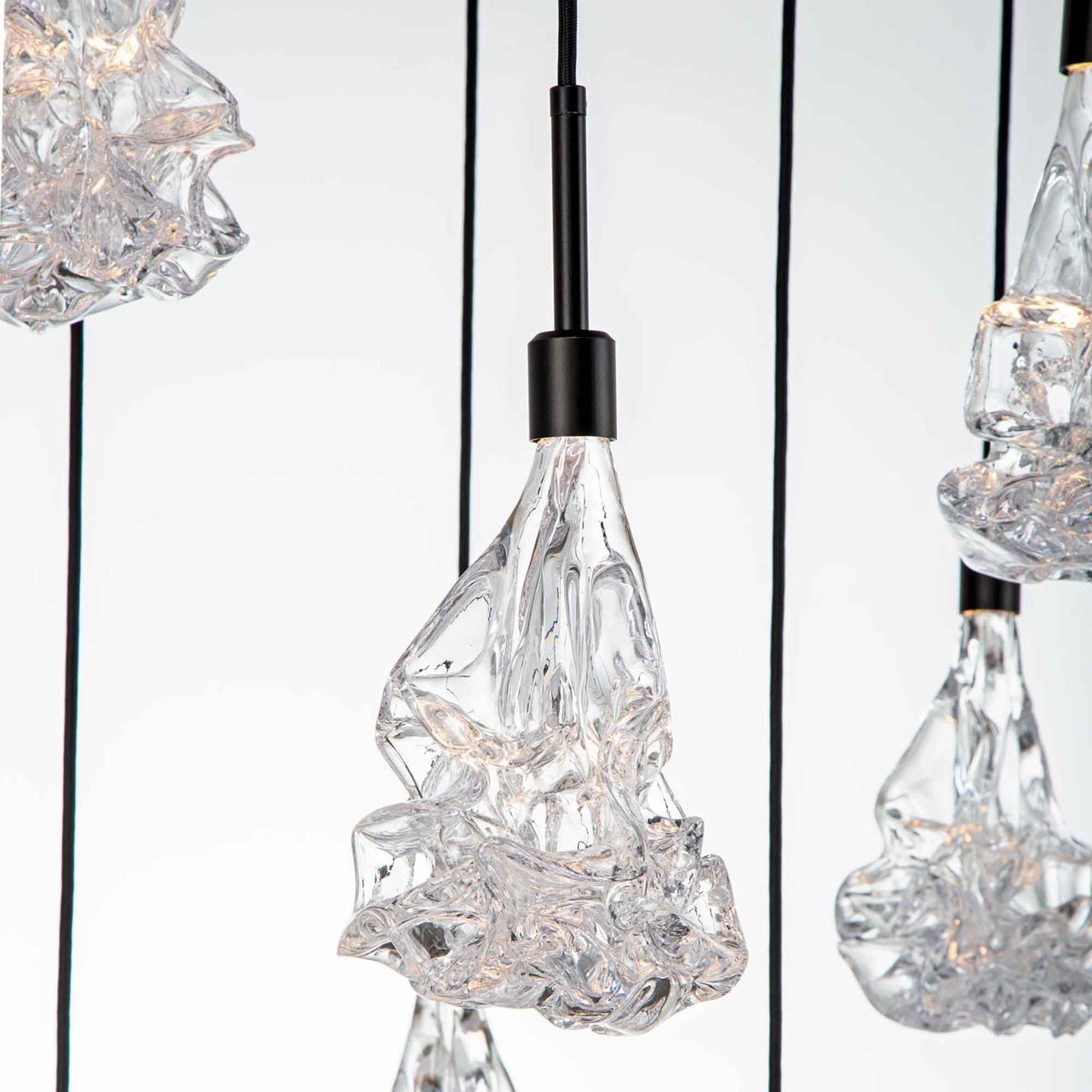 Blossom LED Linear Multi Light Pendant Light in Detail.