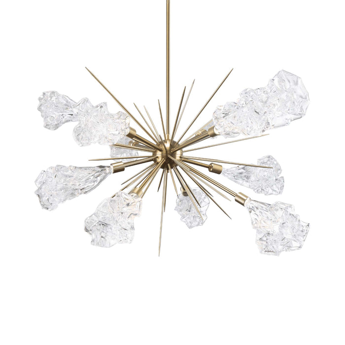 Blossom Oval Starburst LED Chandelier in Detail.