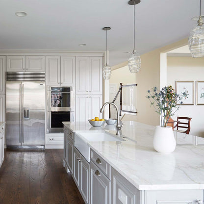 Ellisse Pendant Light in kitchen.