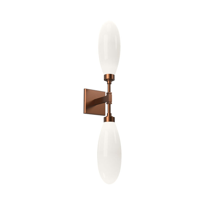 Fiori LED Wall Light in Burnished Bronze (2-Light).