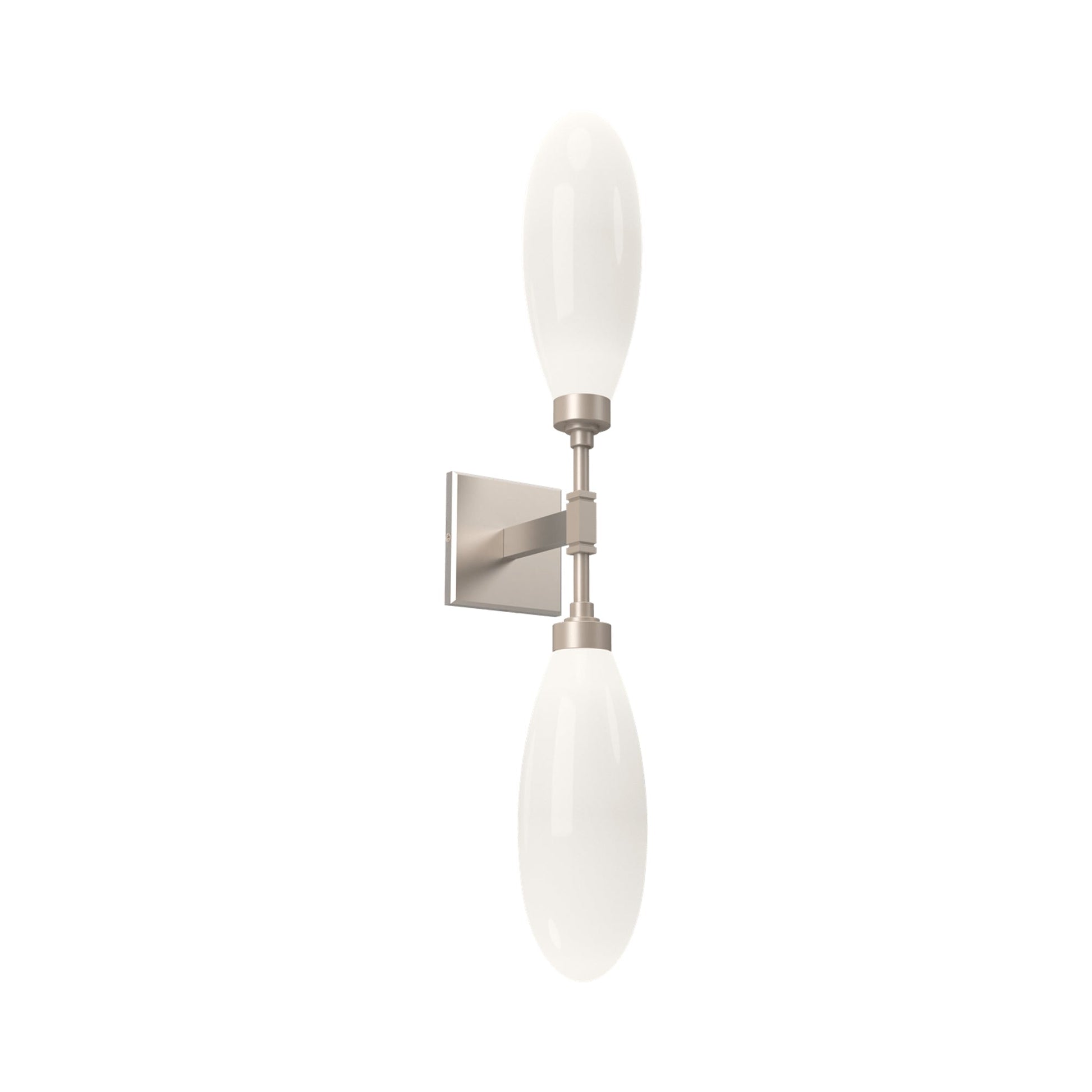 Fiori LED Wall Light in Metallic Beige Silver (2-Light).