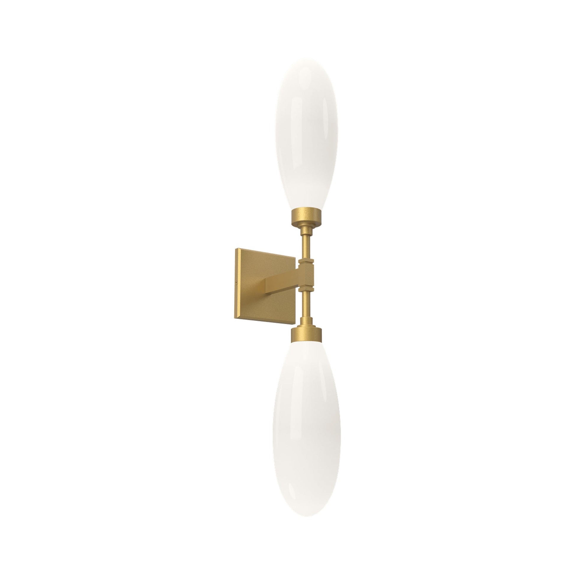 Fiori LED Wall Light in Gilded Brass (2-Light).