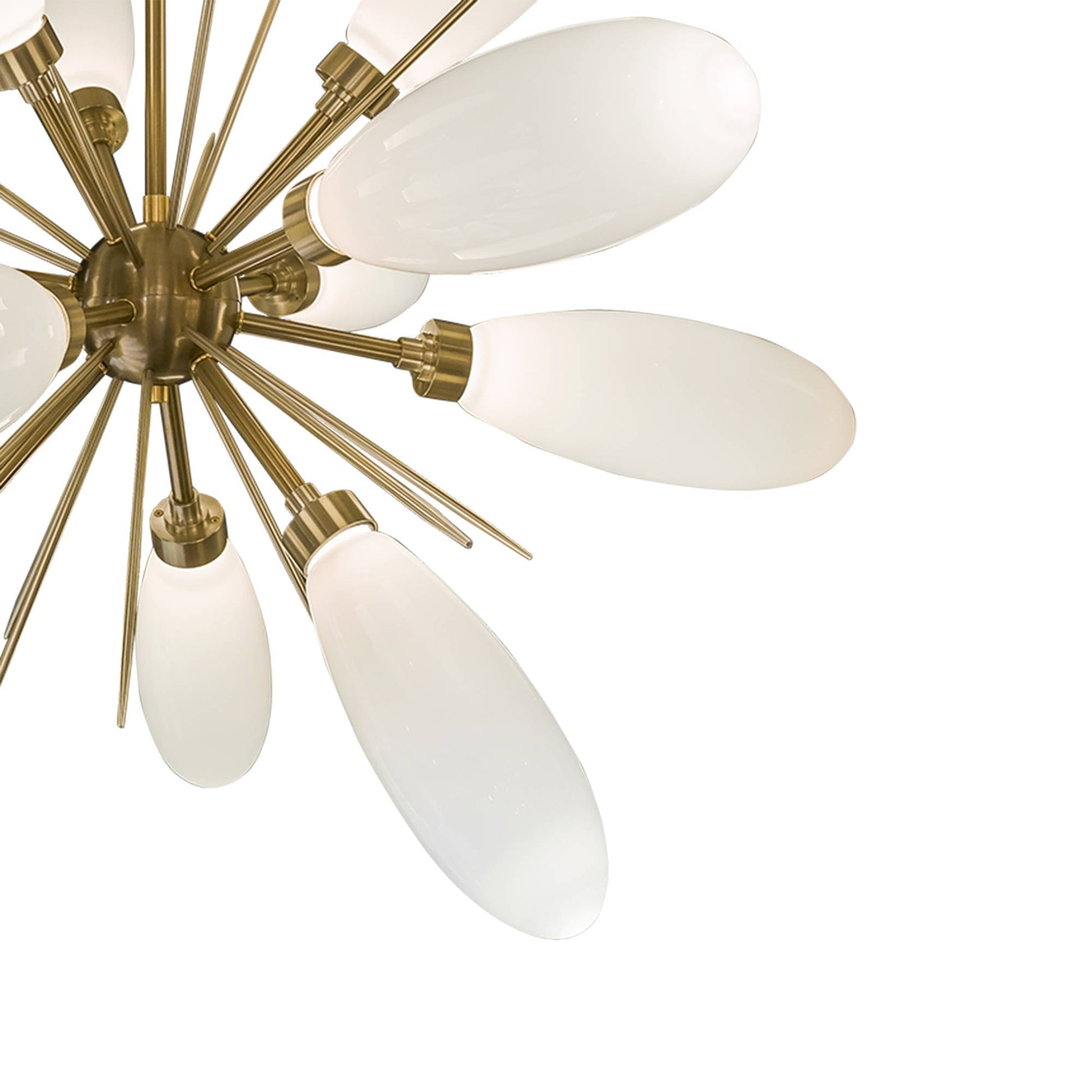 Fiori Starburst LED Chandelier in Detail.