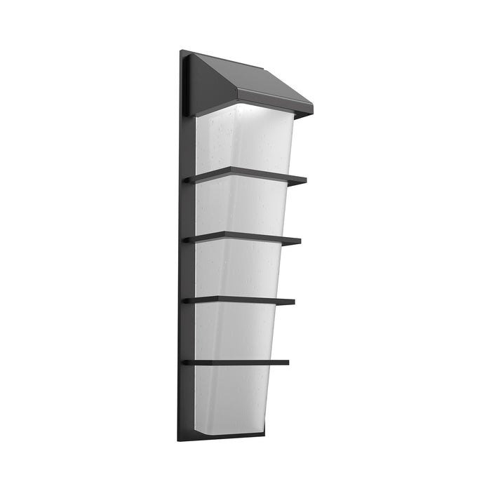 Mantle Outdoor Wall Light in Argento Grey (18.5-Inch).