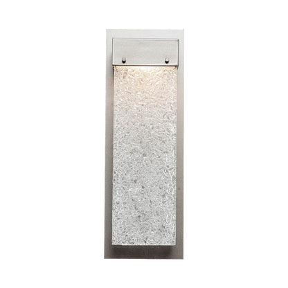 Parallel LED Wall Light in Metallic Beige Silver/Clear Rimelight.