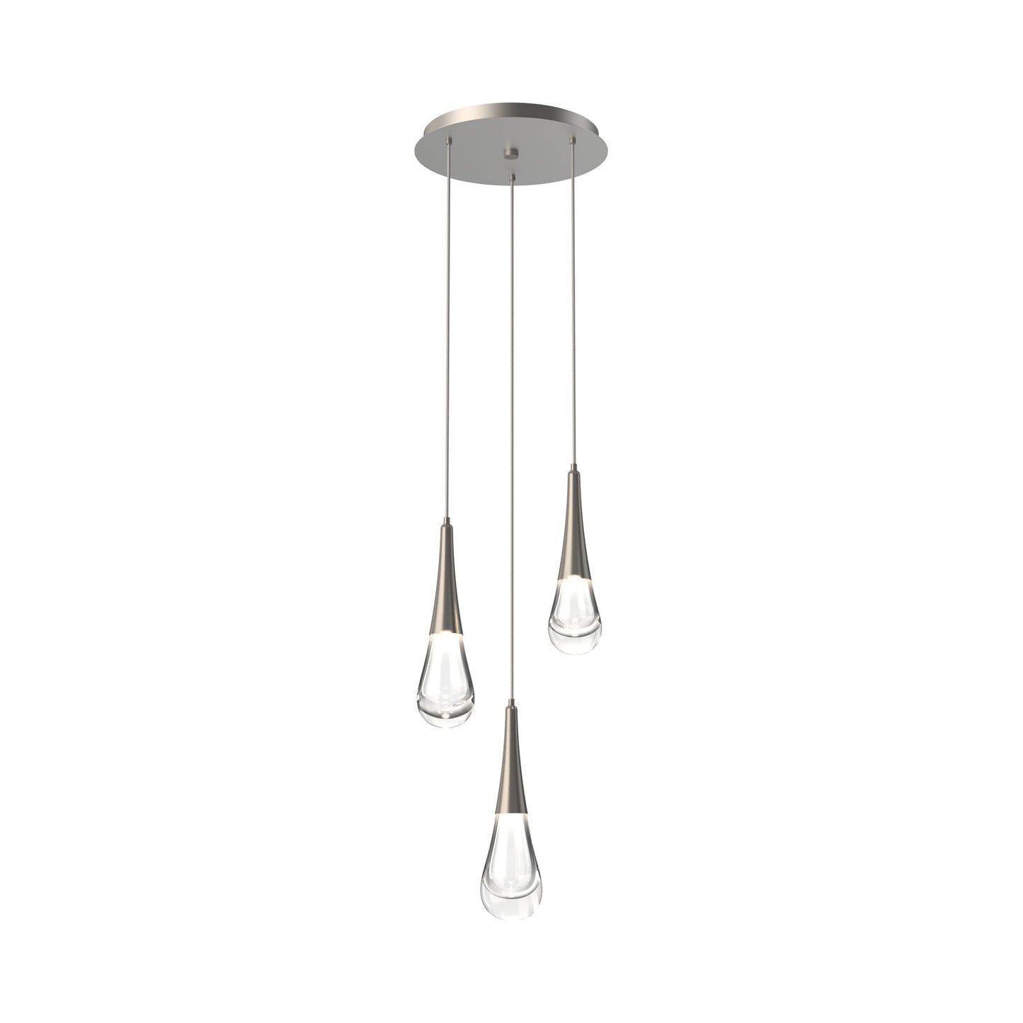 Raindrop LED Multi Light Pendant Light.