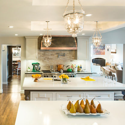 Hampton Pendant Light in dining room.