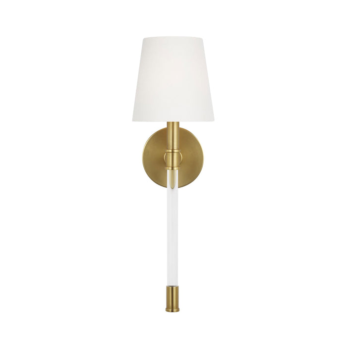 Hanover Bath Wall Light in Burnished Brass.