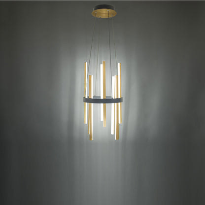 Harmonix Round LED Pendant Light in Detail.